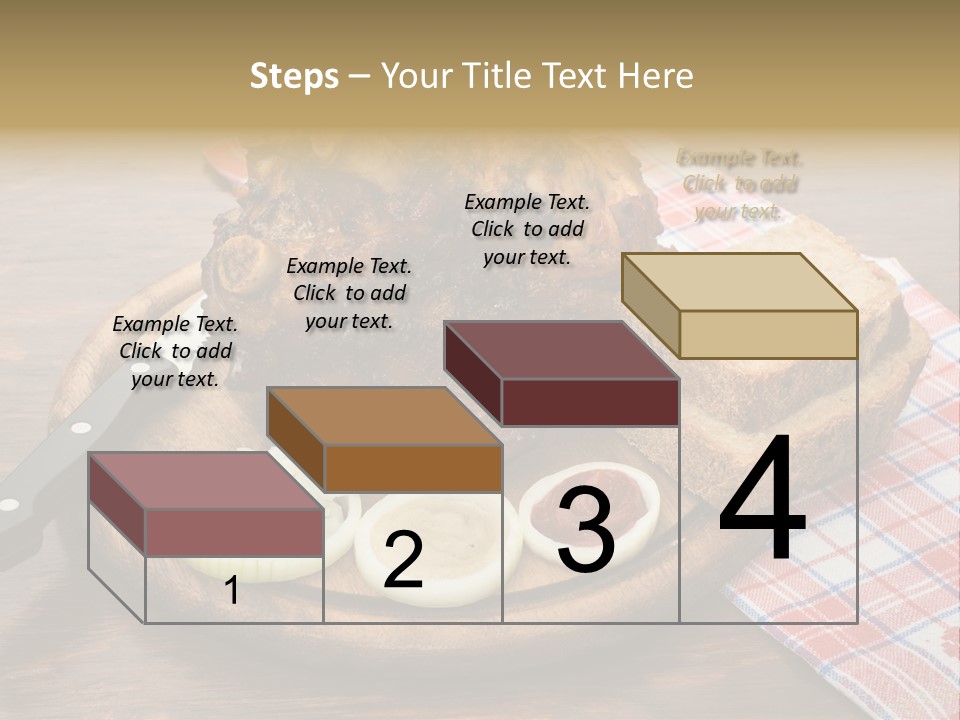 Knee Roast European PowerPoint Template