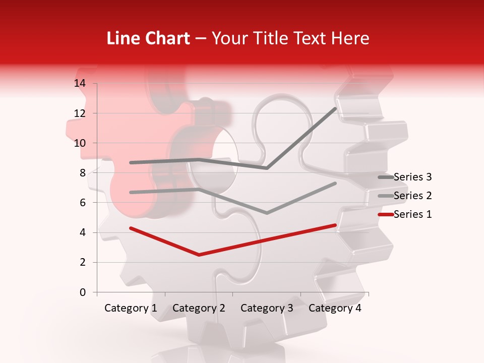 Cogwheel Success Puzzle PowerPoint Template