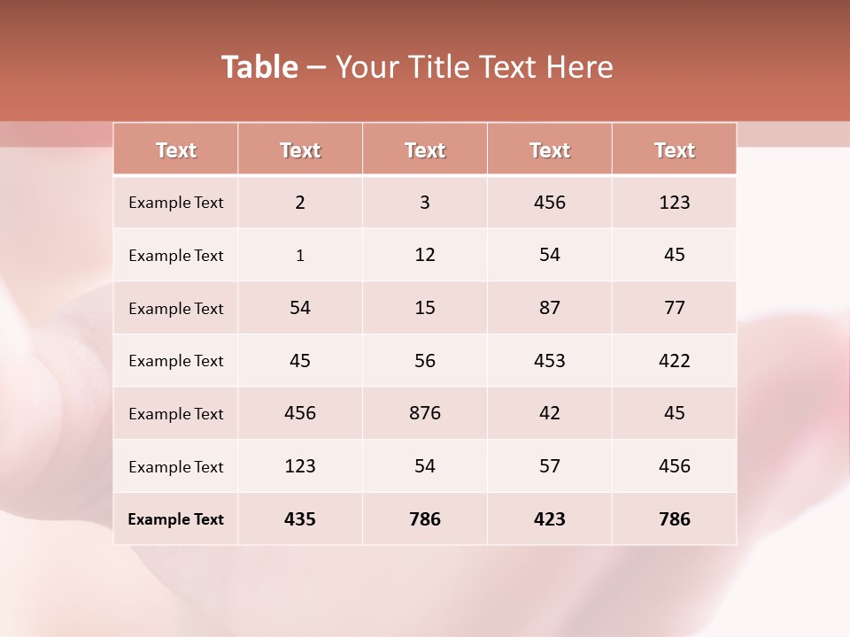 Face Recruitment Work PowerPoint Template
