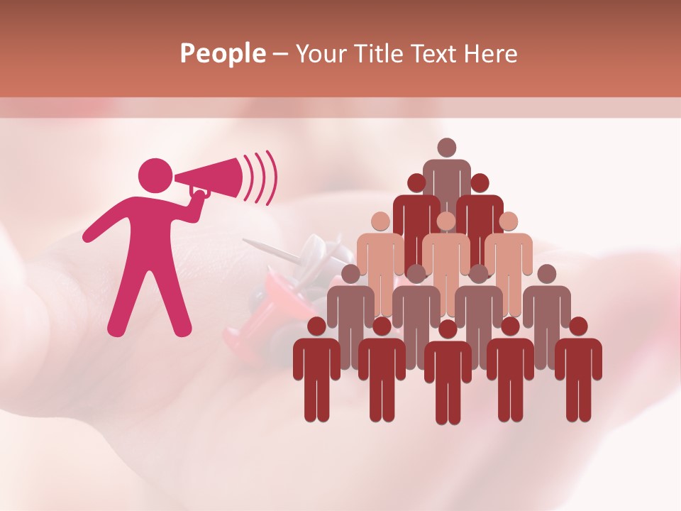 Face Recruitment Work PowerPoint Template