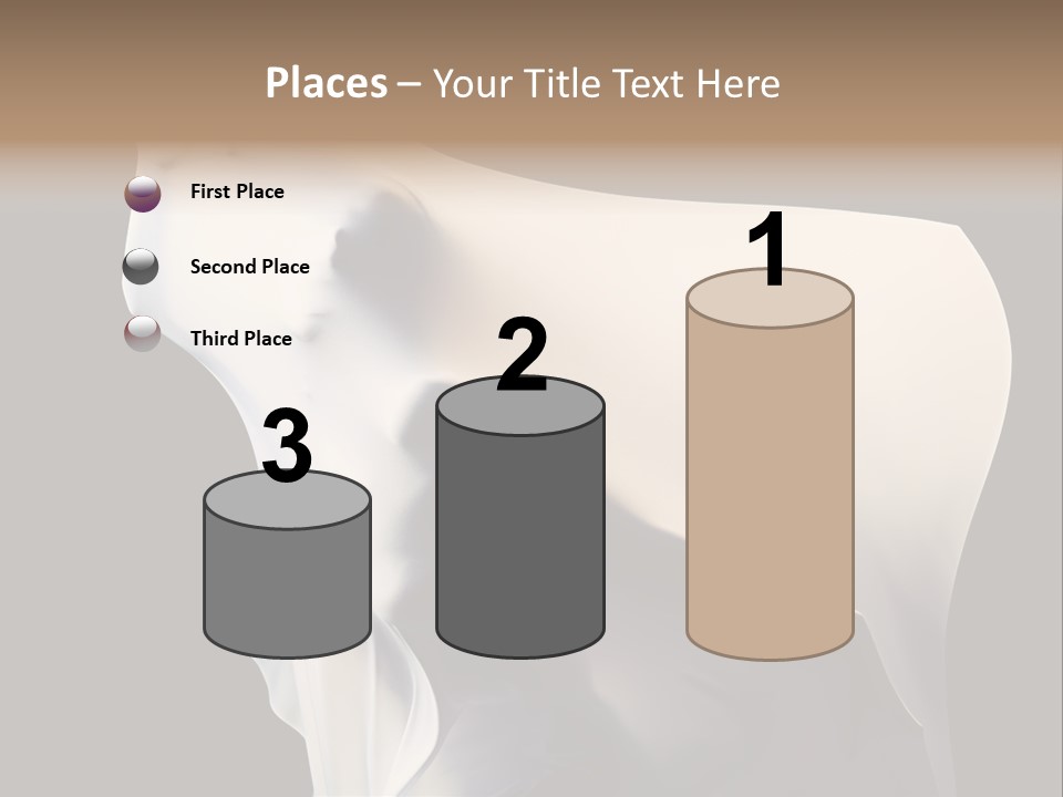 Stress White Fashion PowerPoint Template