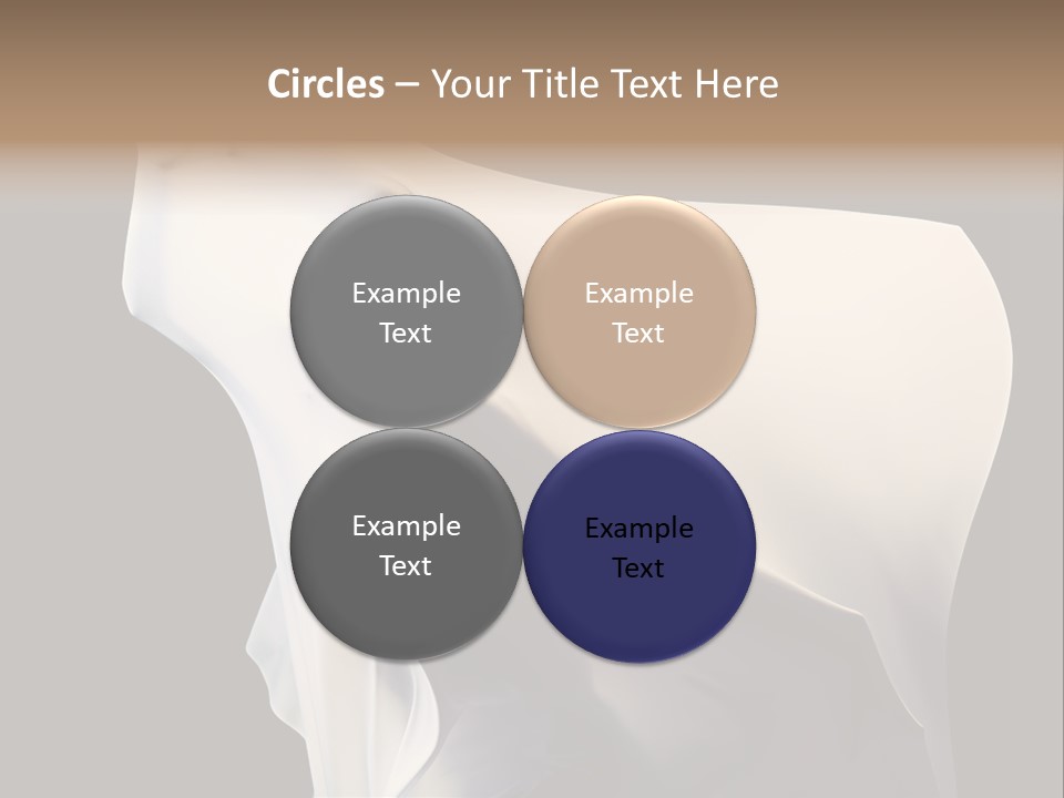 Stress White Fashion PowerPoint Template