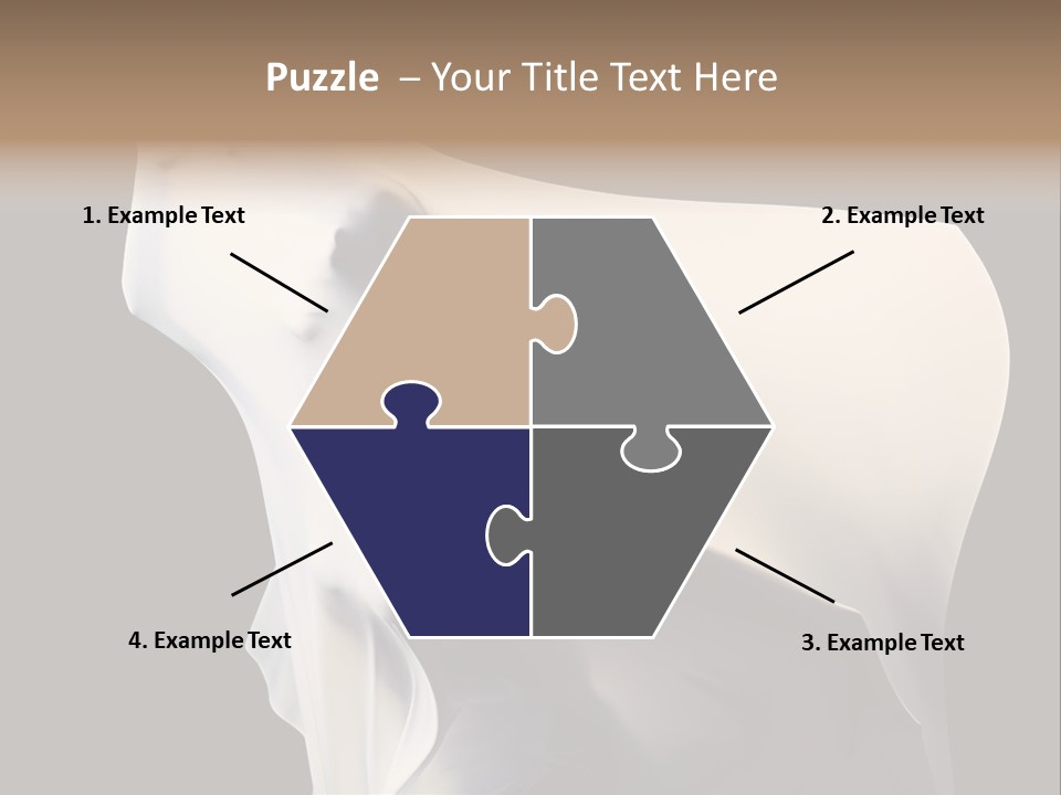 Stress White Fashion PowerPoint Template