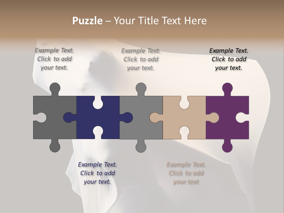 Stress White Fashion PowerPoint Template