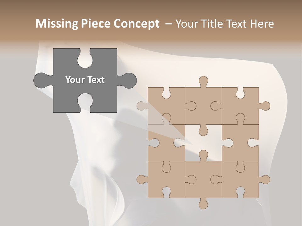 Stress White Fashion PowerPoint Template