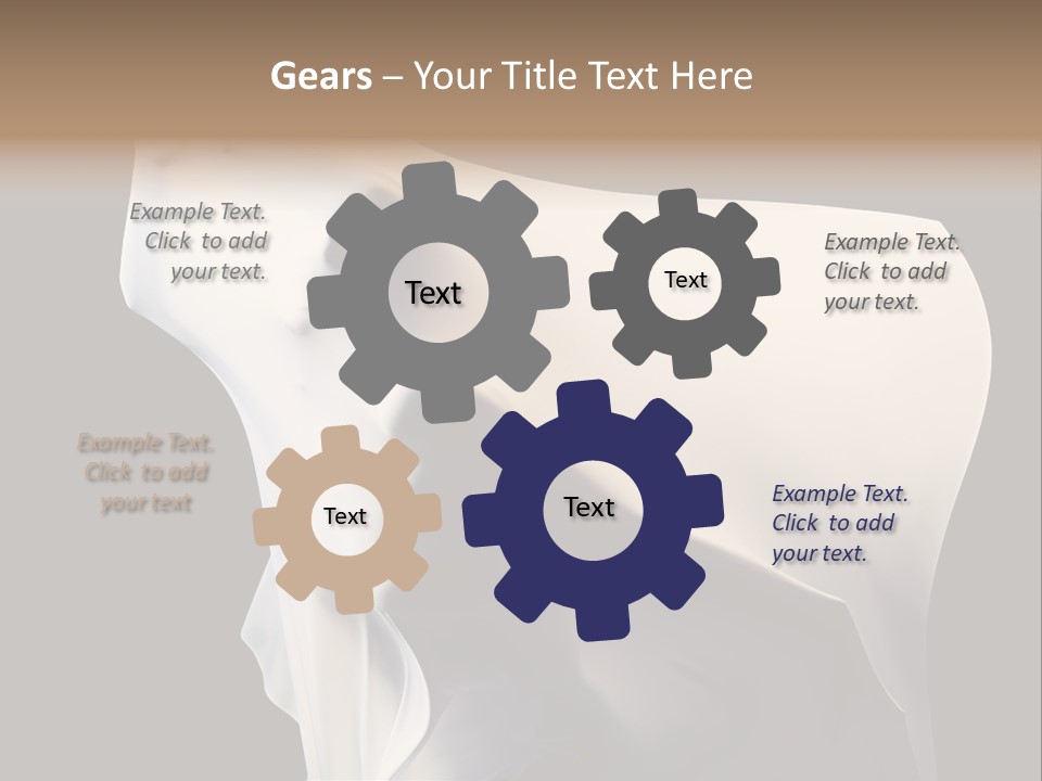 Stress White Fashion PowerPoint Template