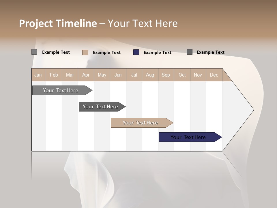 Stress White Fashion PowerPoint Template