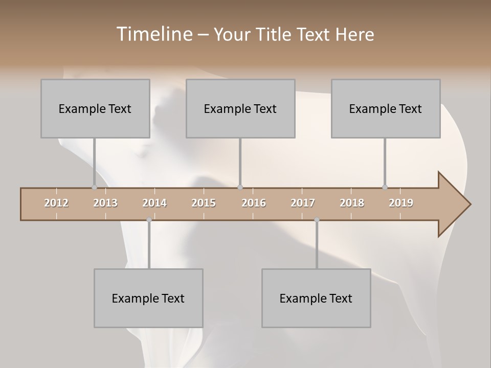 Stress White Fashion PowerPoint Template