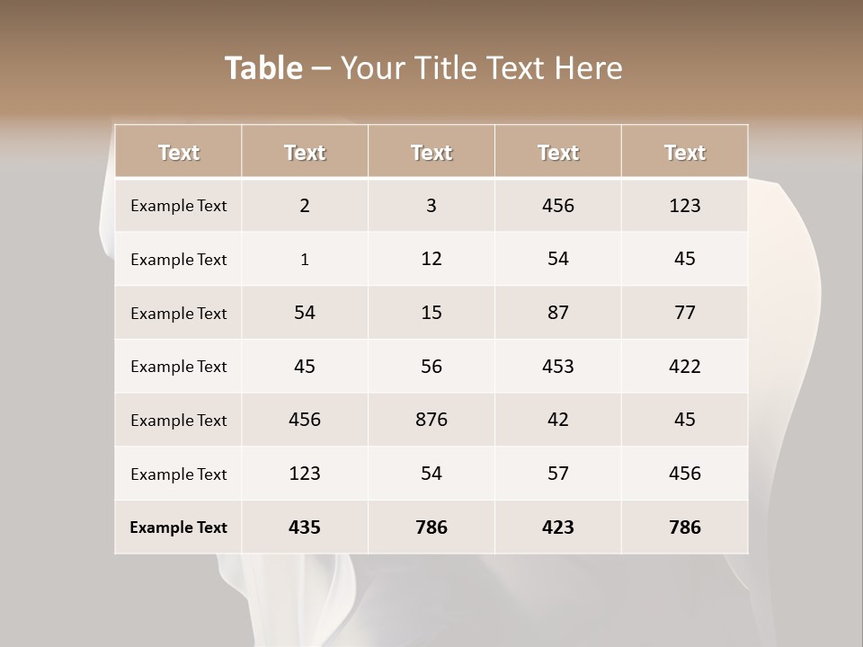 Stress White Fashion PowerPoint Template