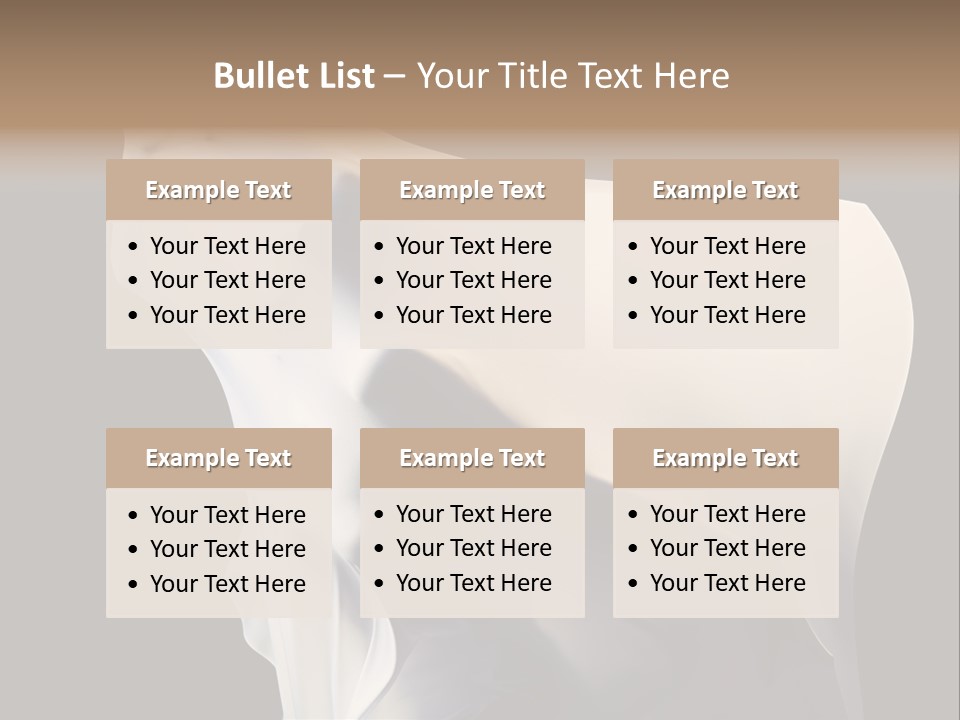 Stress White Fashion PowerPoint Template