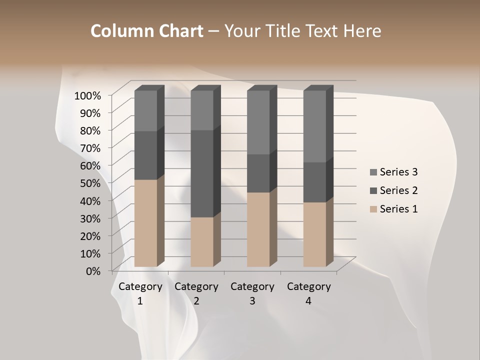 Stress White Fashion PowerPoint Template