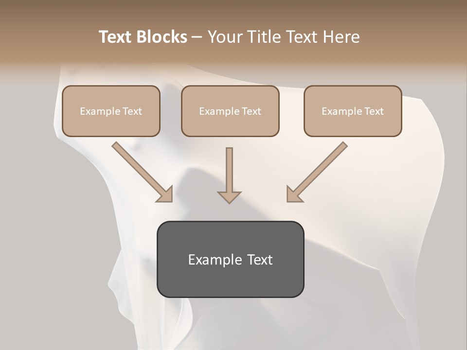 Stress White Fashion PowerPoint Template