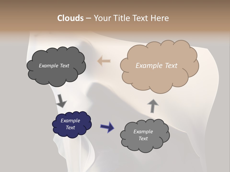 Stress White Fashion PowerPoint Template