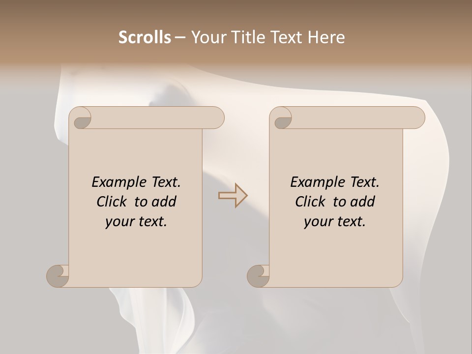 Stress White Fashion PowerPoint Template