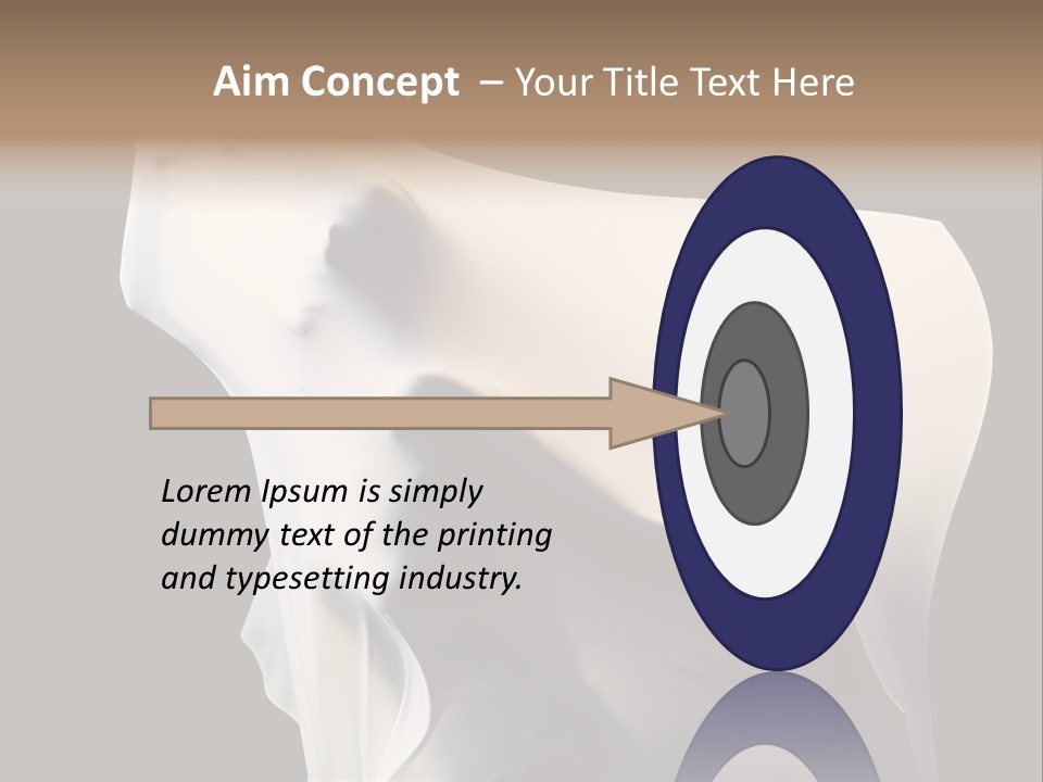 Stress White Fashion PowerPoint Template