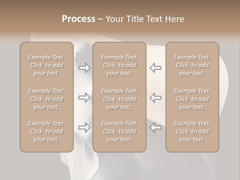 Stress White Fashion PowerPoint Template