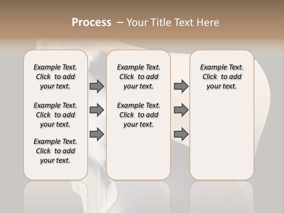 Stress White Fashion PowerPoint Template