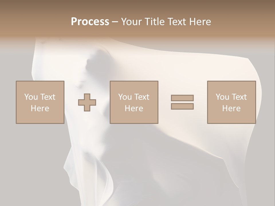 Stress White Fashion PowerPoint Template