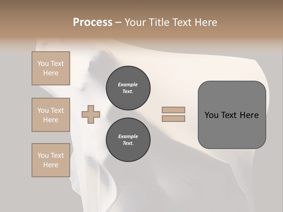 Stress White Fashion PowerPoint Template
