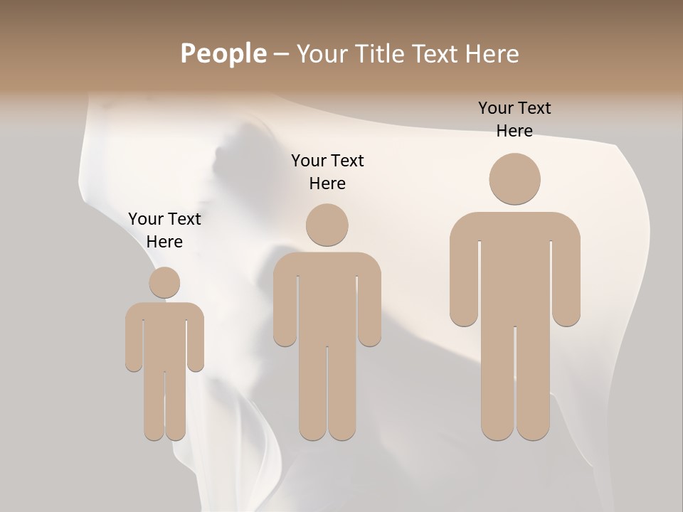 Stress White Fashion PowerPoint Template