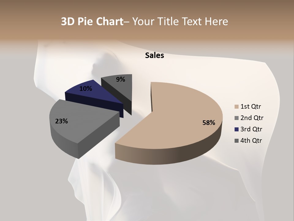 Stress White Fashion PowerPoint Template