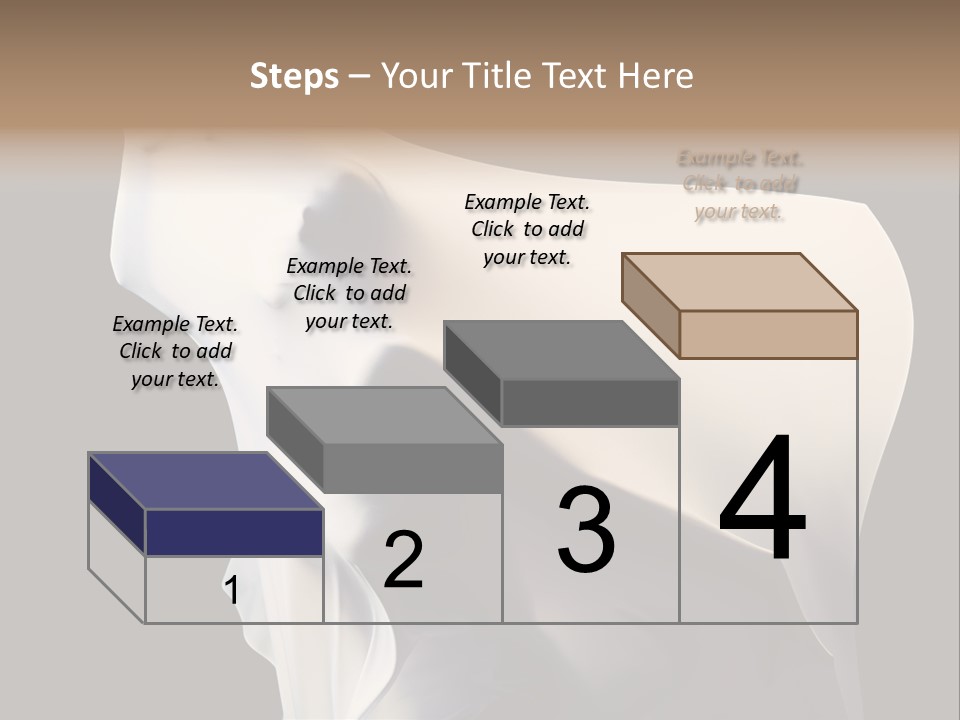 Stress White Fashion PowerPoint Template