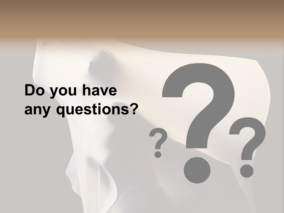 Stress White Fashion PowerPoint Template