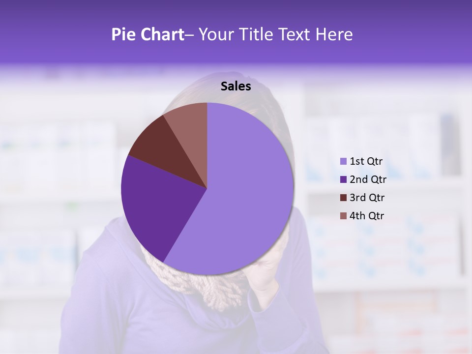 Standing Care Flu PowerPoint Template