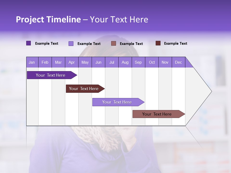 Standing Care Flu PowerPoint Template