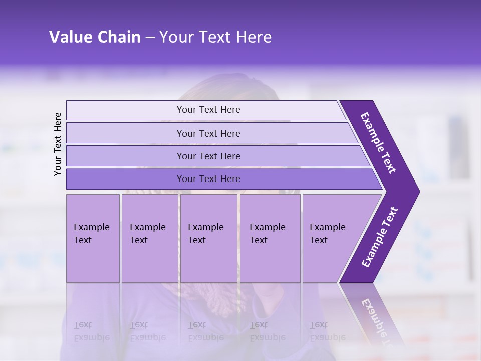 Standing Care Flu PowerPoint Template