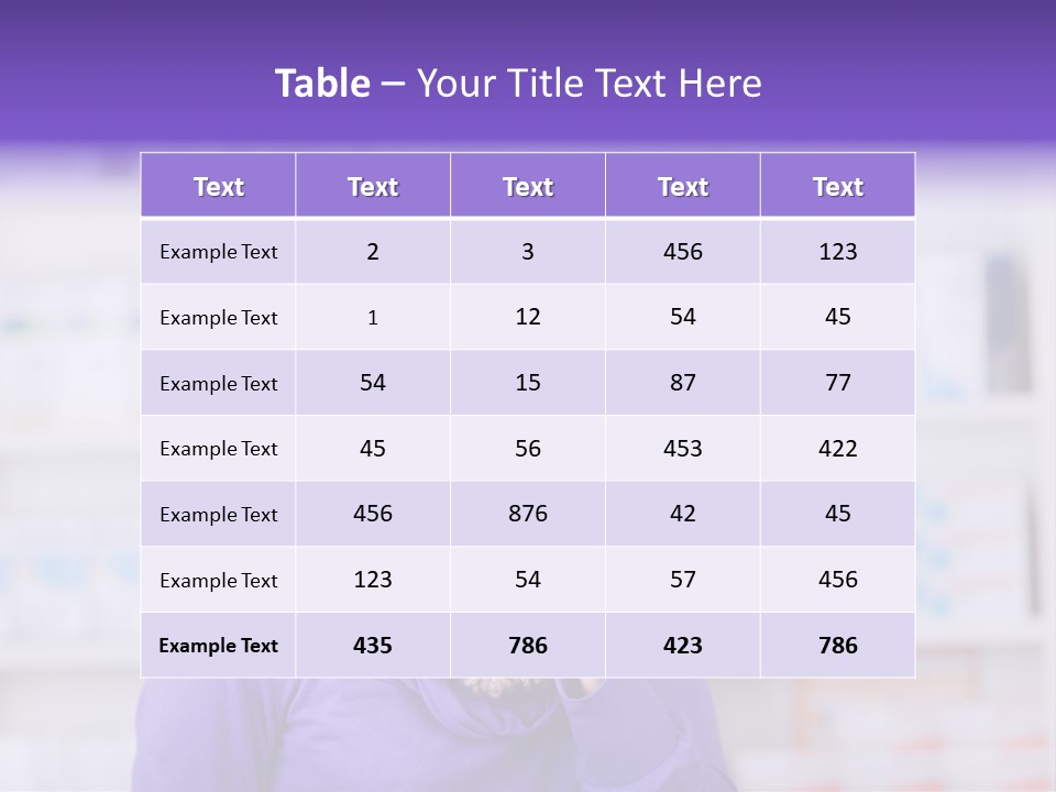 Standing Care Flu PowerPoint Template