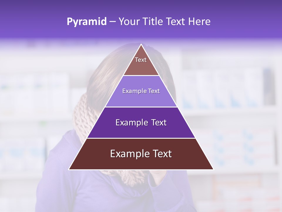 Standing Care Flu PowerPoint Template