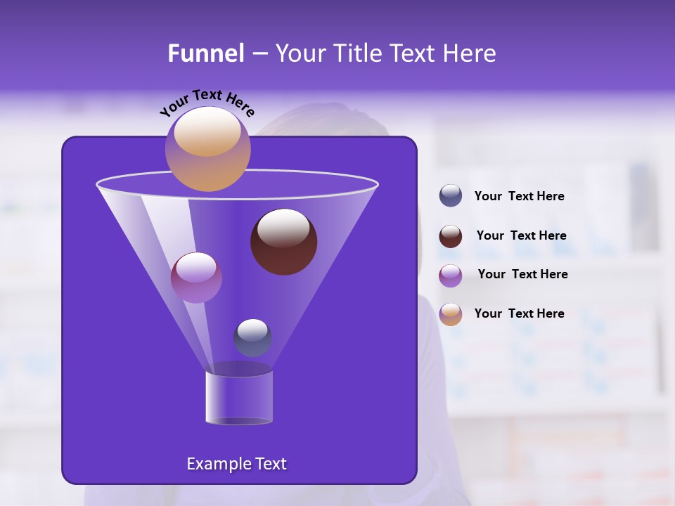 Standing Care Flu PowerPoint Template