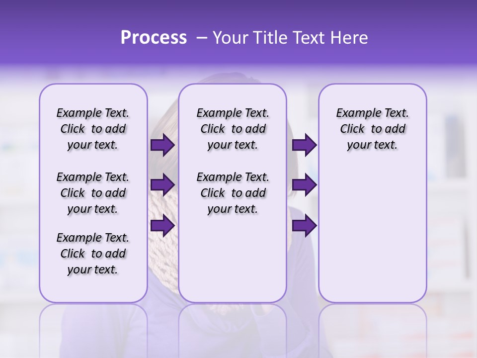 Standing Care Flu PowerPoint Template