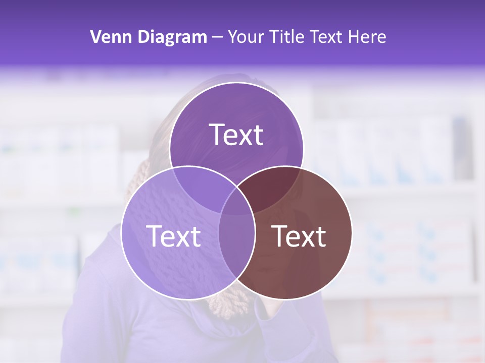 Standing Care Flu PowerPoint Template