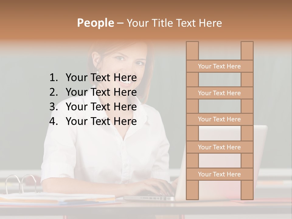 European Technology Standing PowerPoint Template
