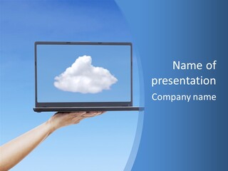 Picture Server Body Part PowerPoint Template