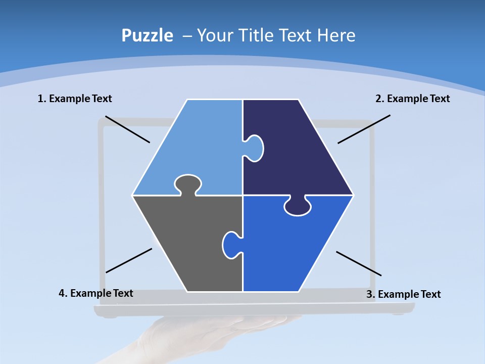Picture Server Body Part PowerPoint Template