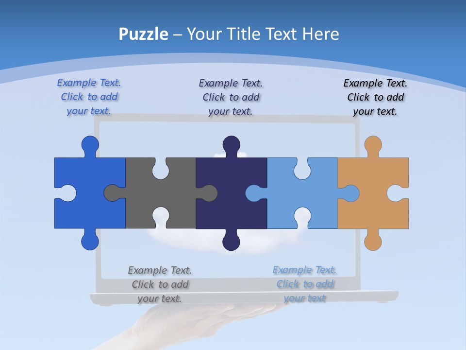 Picture Server Body Part PowerPoint Template