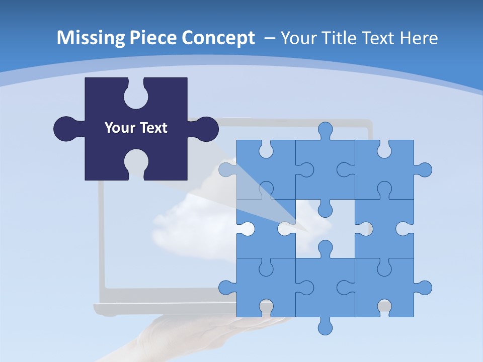 Picture Server Body Part PowerPoint Template