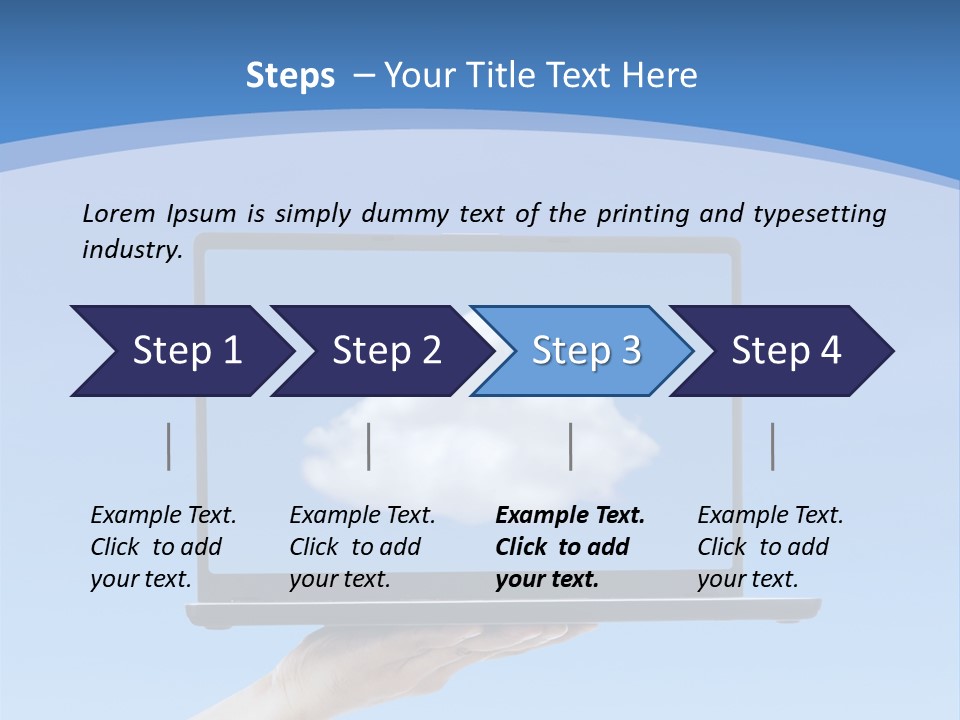 Picture Server Body Part PowerPoint Template
