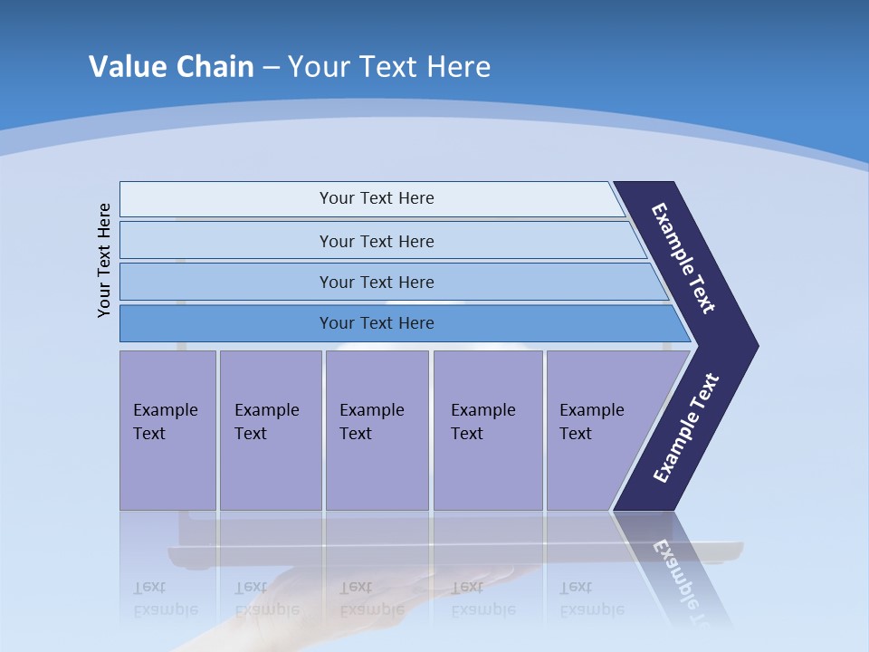 Picture Server Body Part PowerPoint Template