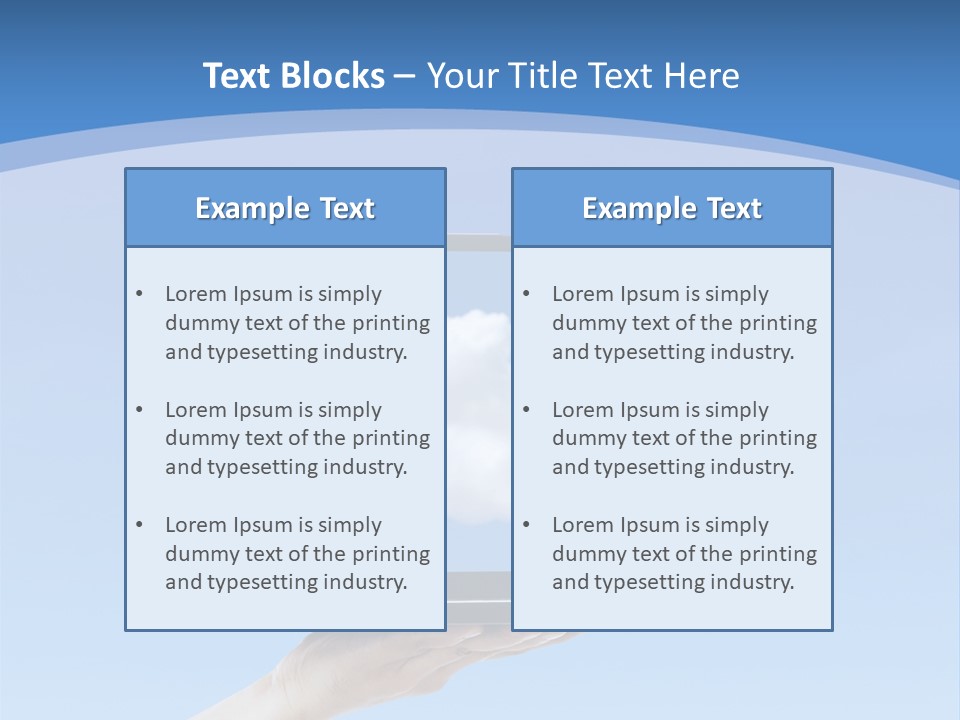 Picture Server Body Part PowerPoint Template