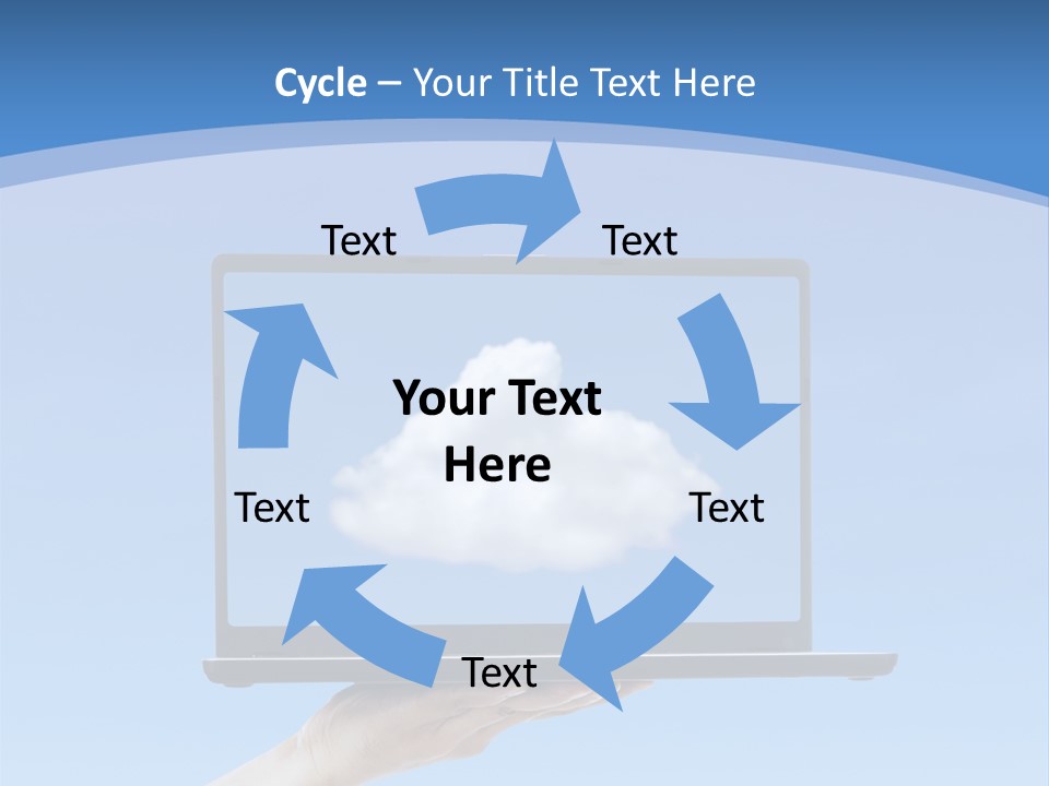 Picture Server Body Part PowerPoint Template