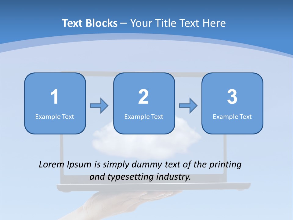 Picture Server Body Part PowerPoint Template