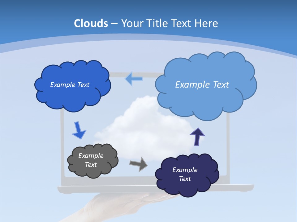Picture Server Body Part PowerPoint Template
