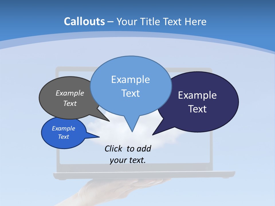 Picture Server Body Part PowerPoint Template