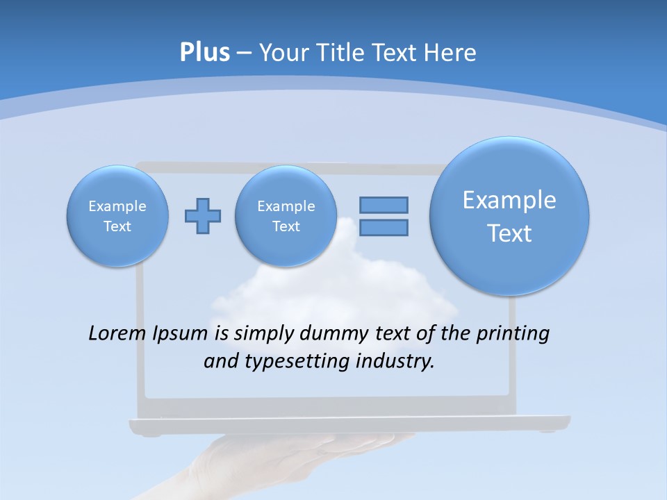 Picture Server Body Part PowerPoint Template