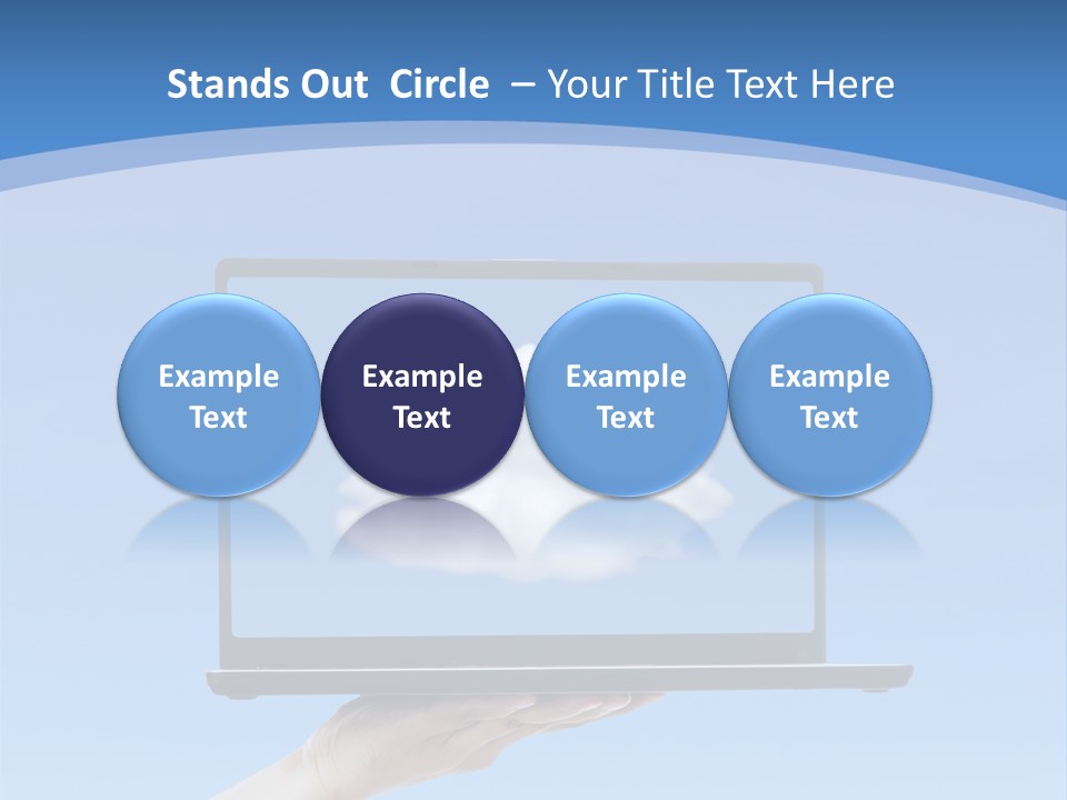 Picture Server Body Part PowerPoint Template