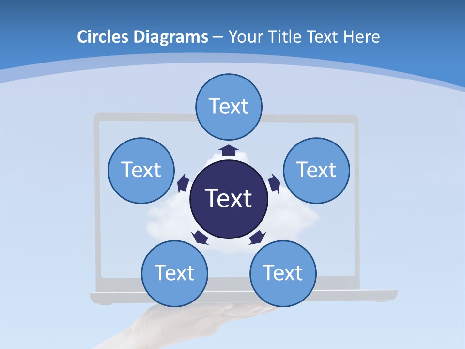 Picture Server Body Part PowerPoint Template